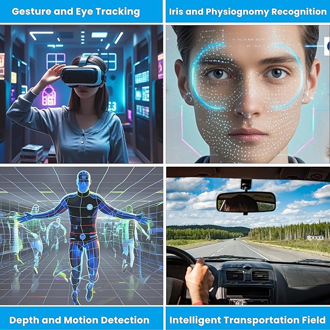 ELP 5MP Global Shutter 50fps USB Fisheye Camera for Computer, Laser Engraver, Live Streaming - 170 Fisheye Lens