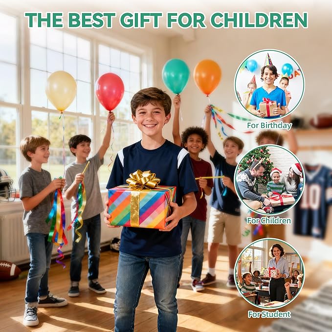 LiYiQ 100 Pcs Football Cartoon Cute Fun Pens for Kids Kawaii Football Shape Gel Black Ink Pen Cute Football Pens for School Office Home Student Kids Present