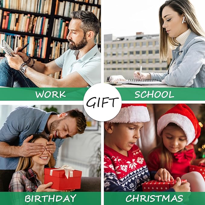 Hardcover Spiral Notebook, 8.5 x 11 IN Notebooks College Ruled, 110 GSM Thick Lined Paper Notebooks for Work, School and Travel, 300 Pages Journals for Writing, Large Journal for Women and Men Blue