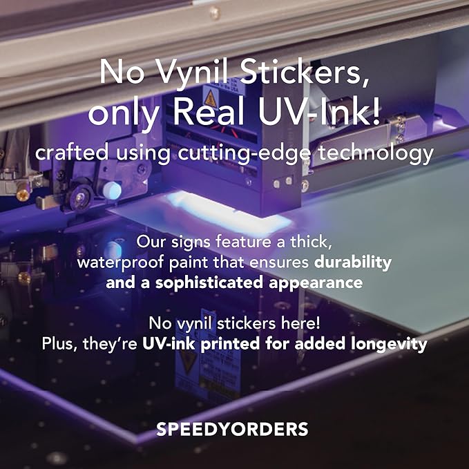 Custom Outdoor Metal Signs, Personalized Aluminum Signs, Customized Safety Signs, Metal Business Signs, Waterproof Outdoor Business Signs, White Aluminum (Picture, 42x28 In)