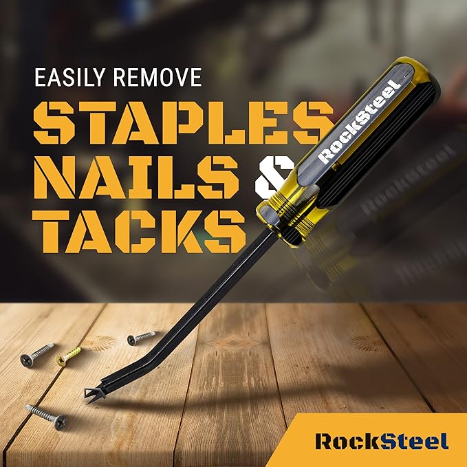 Upholstery Staple Remover | Heavy Duty Staple Remover Tool, Staple Puller Remover, Upholstery Tools Staple Remover Tack Puller tool, Carpet Staple Remover Tool