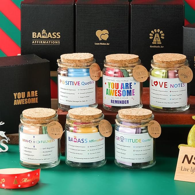 You Are Awesome Jar Thanksgiving Day Gift Inspirational Gifts for Dad Father Man Women Best Friend Anniversary Friendship Thank You Graduation Birthday Gifts