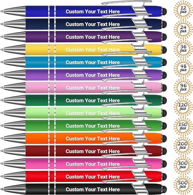 Custom Pens Personalized Pens in Bulk Customized Pens Engraved Personalized Pen With Name Business Logo for Marketing Customizable Pen Engraving Pen Gift