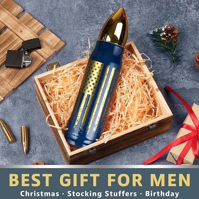 White Elephant Gift for Adults Funny - 17 oz Blue Tumbler Presents - Stocking Stuffers for Adults Mens Gifts Ideas - Gifts for Dad Who Have Everything - Dad Gift Christmas - Stocking Stuffers 2025