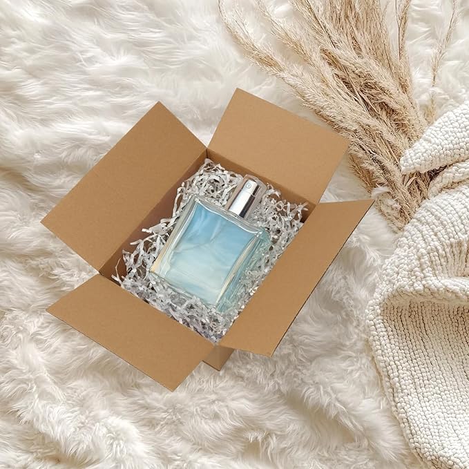 CRUGLA 40 Packs 8x6x3 Shipping Boxes for Small Business, Corrugated Cardboard Boxes Bulk for Shipping Packing Mailing