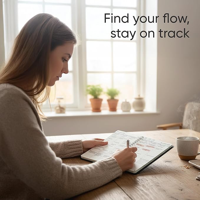 2026 Planner Weekly and Monthly – Hourly Appointment Book 2026 – Softcover, Twin-Wire Binding – Teacher Planner, Simple Design for Productivity - January 2026 to December 2026, 6.5 x 8.5