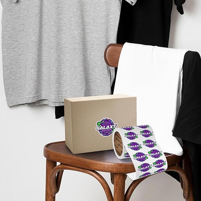 Custom Labels — Personalized Custom Stickers for Business Logo — Customized Sticker Roll Custom (Die-Cut)