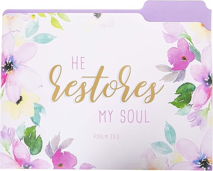 Graphique Religious File Folder Set – Each Folder Measures 11.75" x 9.5", Set Includes 9 Folders with 3 Unique Designs, Durable Triple-Scored Coated Cardstock, FIF048