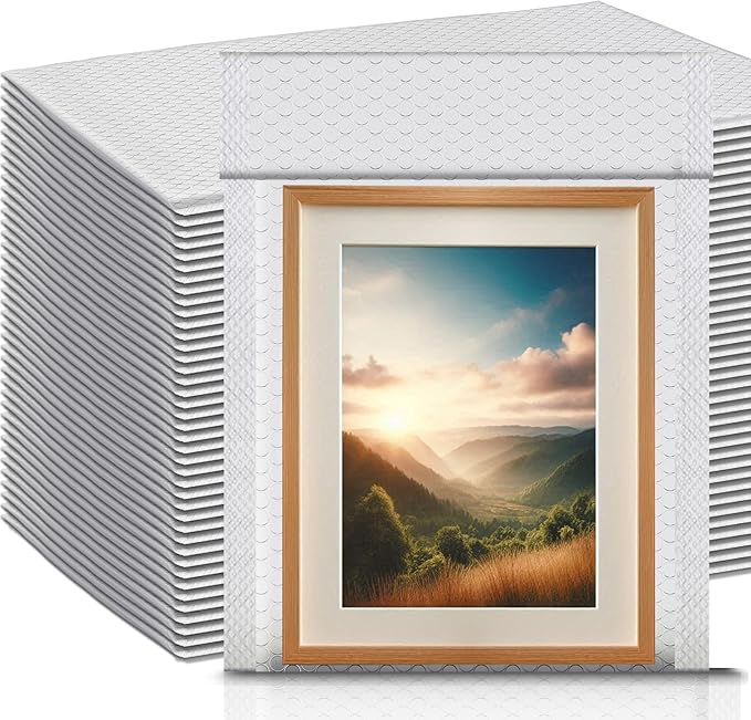 Ireer 40 Pack Extra Large Bubble Mailers 14 x 19" Poly Padded Envelopes Cushioned Mailing Envelopes Bubble Padded Mailers Self Adhesive Waterproof Shipping Bags for Business Gift Packaging