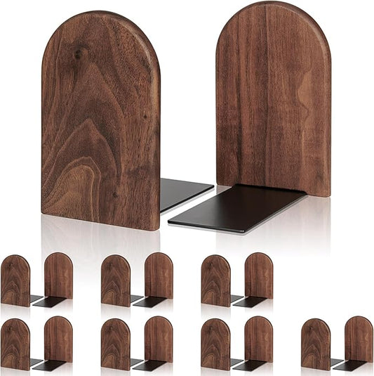 Book Ends,Bookends Wood Book Ends Universal Economy Bookend (8, Medium)