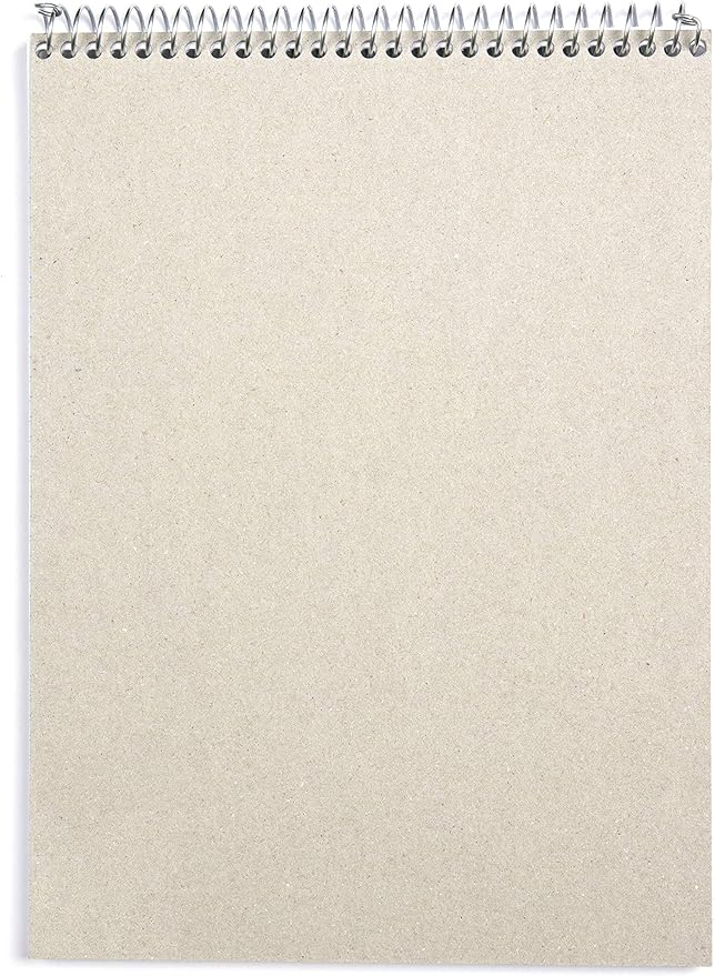 Mintra Office TOP BOUND Durable Spiral Notebooks (Green, College Ruled 3pk)