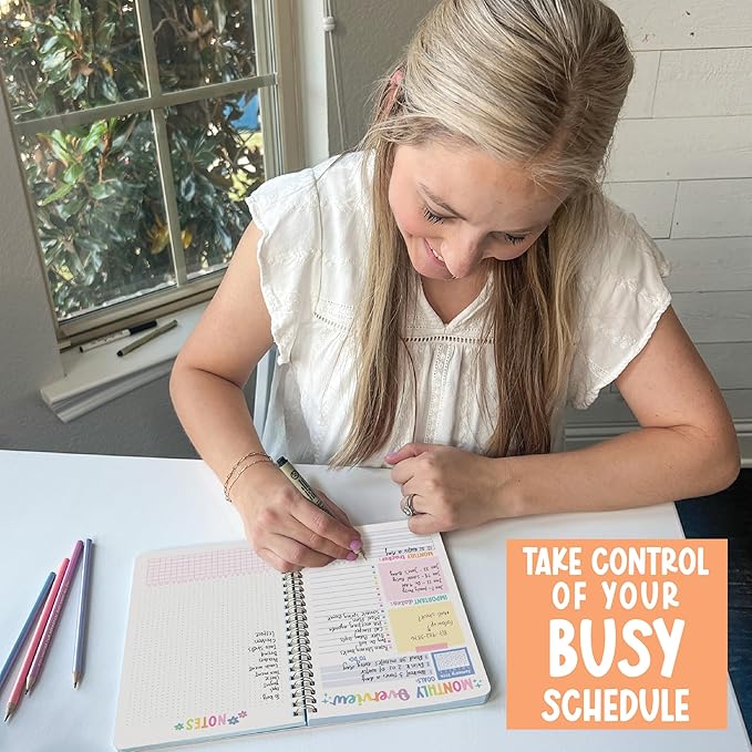 2 Year Monthly Planner 2026-2027 - 2 Year Planner 2026-2027, Monthly Calendar 2026-2027, Calendar Book, Pink Calendars, Planners & Organizers