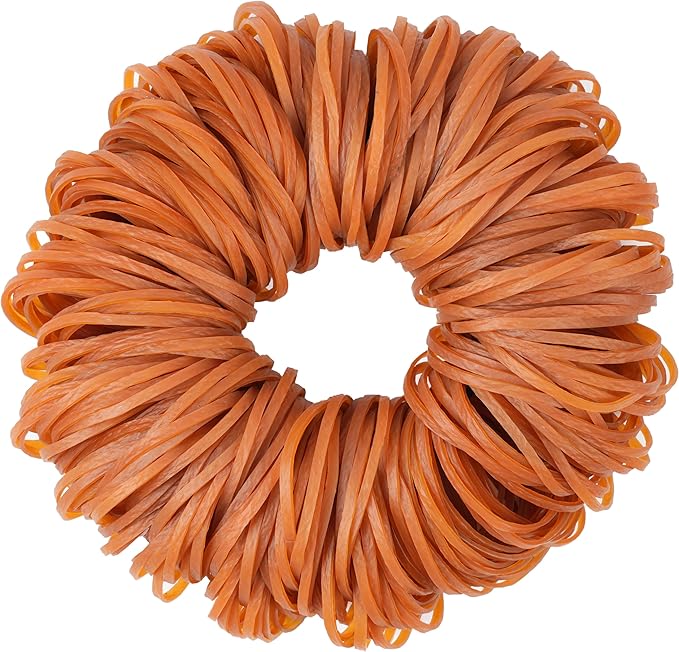 Rubber Bands Size#33 Natural rubber band 210pcs 0.4bl,Rubber Bands Office Supplies ((3-1/2 x 1/8 Inch)