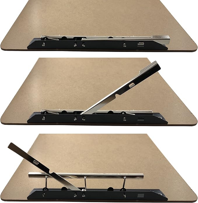 Trade Quest Ledger Size Clipboard Lever Hinge Clip 19.5'' x 11.6'' (Pack of 3)