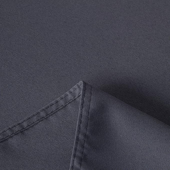 sancua Square Tablecloth - 54 x 54 Inch - Stain and Wrinkle Resistant Washable Polyester Table Cloth, Decorative Fabric Table Cover for Dining Tables, Buffet Parties and Camping, Grey