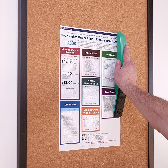 Swingline Stapler, 20 Sheet Capacity, 545 Desktop Stapler, Spring Green (S7054514)