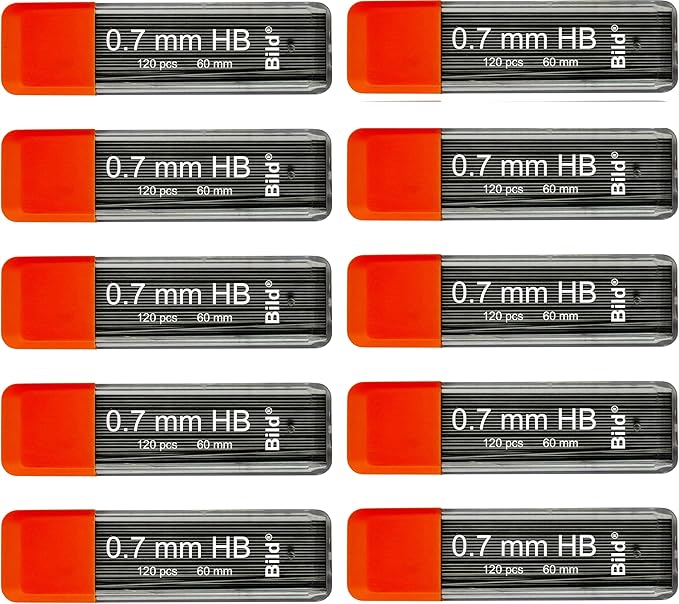 Bild Premium 0.7 mm Mechanical Pencil Lead Refills (HB Mega, 0.7 mm)