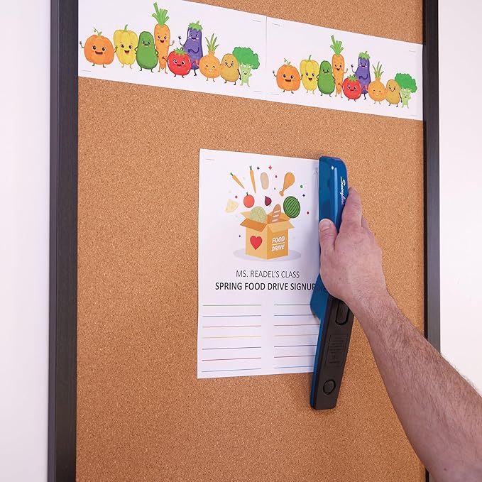 Swingline Stapler, 30 Sheet Capacity, 747 Business Stapler, Jam Free, Metal, Royal Blue (74729)