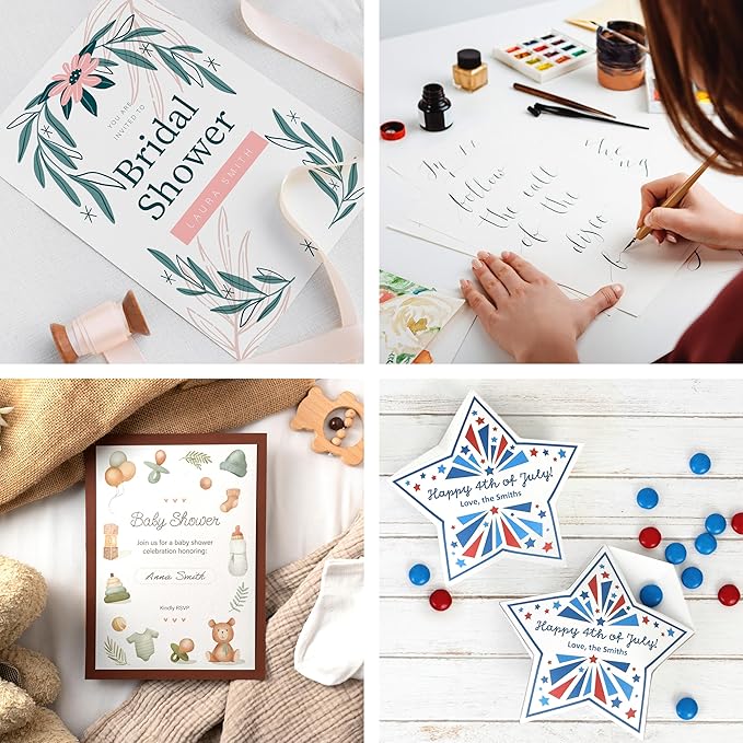 Printworks White Cardstock, 67 lb, 96 Bright, FSC Certified, (5 pack bundle) 500 Sheets, 8.5 x 11 Inch (00540C)