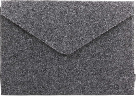 Smead Soft Touch Cloth Expanding File, 2" Expansion, Magnetic Closure, Tabloid Size, Gray (70924)