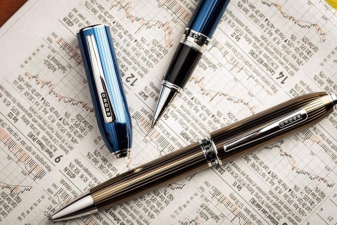 Cross Peerless Translucent Selectip Rollerball Pen - Titanium Gray