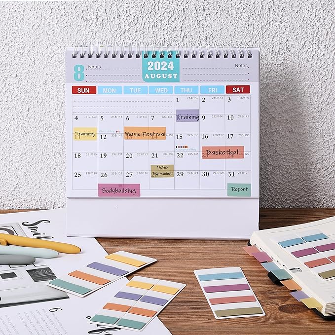 Mr. Pen- Sticky Index Tabs, 360 Pcs, Colorful Sticky Tabs for Notebooks, Page Markers, Page Tabs for Binders, Page Tabs Sticky Tabs for Books, Notebook Tabs, Book Sticky Tabs for Notebooks