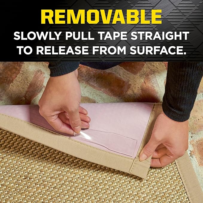 Scotch-Mount Multi-Purpose Gel Tape, Double-Sided Tape for Heavy Duty Applications, Removable Mounting Tape, Nano Tape, Water-Resistant Clear Mounting Tape, Holds up to 20 lbs, 1-Pack