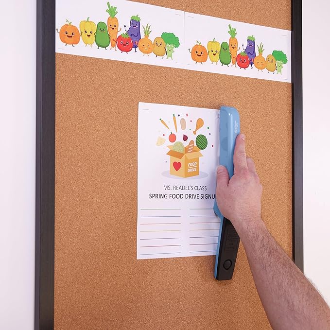 Swingline Stapler, 30 Sheet Capacity, 747 Business Stapler, Jam Free, Metal, Sky Blue (74722)