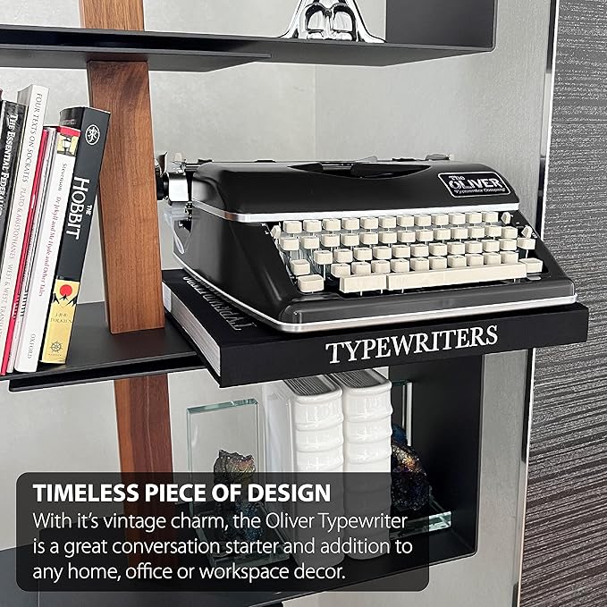 Timeless Manual Typewriter, Black