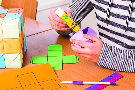 UHU Stic, Glue Stick Solvent Free, Washable, Screw on Cap, for School, Crafts, Scrapbooking 2 x 40g + Bonus