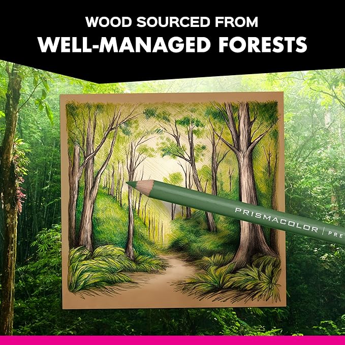 Prismacolor Premier Colored Pencils, Soft Core, Assorted Colors, 36 Count - Durable, Vibrant, Ultra-Smooth, Adult Coloring, Drawing, Sketching, Arts & Crafts