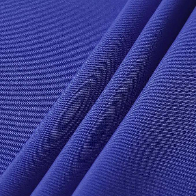 sancua Rectangle Tablecloth - 90 x 156 Inch - Water Resistant Spill Proof Washable Polyester Table Cloth, Royal Blue