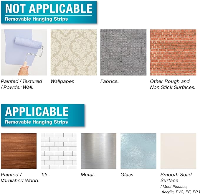 60 Small Hooks+80 Removable Strips, Clear Wire Hanger Hooks, Damage-Free Utility Hooks, Heavy Duty with Adhesive Strips, No Tools Wall Hook for Hanging, Value Pack