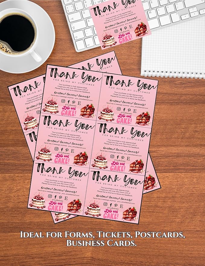 Limited Papers (TM) 8.5x11 Perforated Paper, 20/50 Pound, 75 GSM, Variety of Perforation Sizes and Colors, for Forms, Tickets, Postcards, Business Cards. (Green, 6 up)