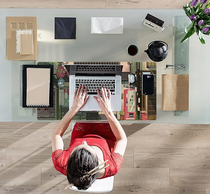 Cat Cafe Desk Mat Cute Anime Mouse Pads, Kawaii Desk Pad Large Gaming Mousepad XXL 31.5x15.75 in, Japanese Street Aesthetic Keyboard Mat Pad, Laptop Computer Desktop Decor Mat for Women Office