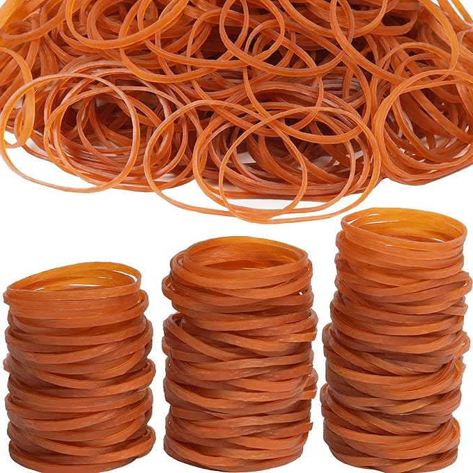 Rubber Bands Size#33 Natural rubber band 210pcs 0.4bl,Rubber Bands Office Supplies ((3-1/2 x 1/8 Inch)