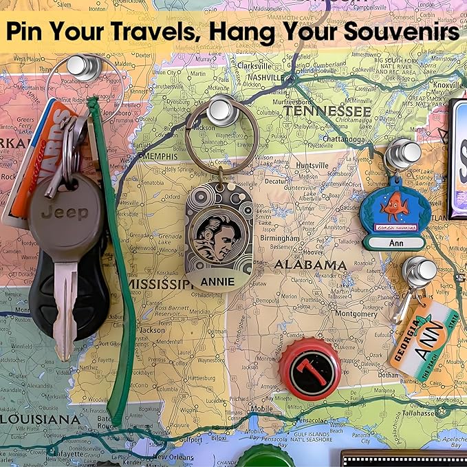 Strong Fridge Magnets, Push Pin Magnets, Strong Refrigerator Magnet Strong, Magnetic Push Pins, Dry Erase Board Whiteboard Magnet for Fridge, Map Decor, Locker, Kitchen, Office, School