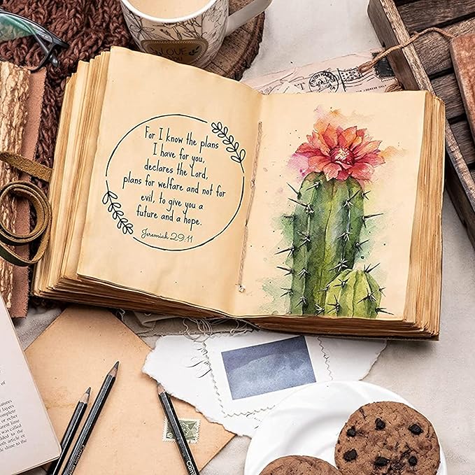 LEATHER VILLAGE Leather Bound Journal - Fuchsia, 8"X6", 220 Pages - Vintage Blank Paper Diary for Writing, Drawing, Sketchbook, and Travel Notebook - Ideal for Women and Men