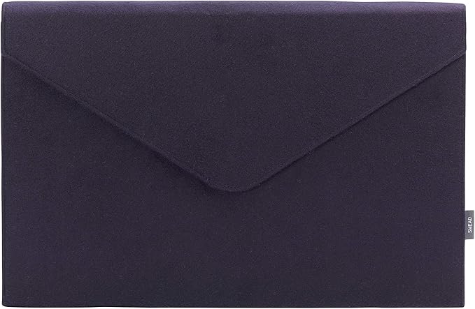 Smead Soft Touch Cloth Expanding File, 2" Expansion, Magnetic Closure, Tabloid Size, Dark Blue (70925)