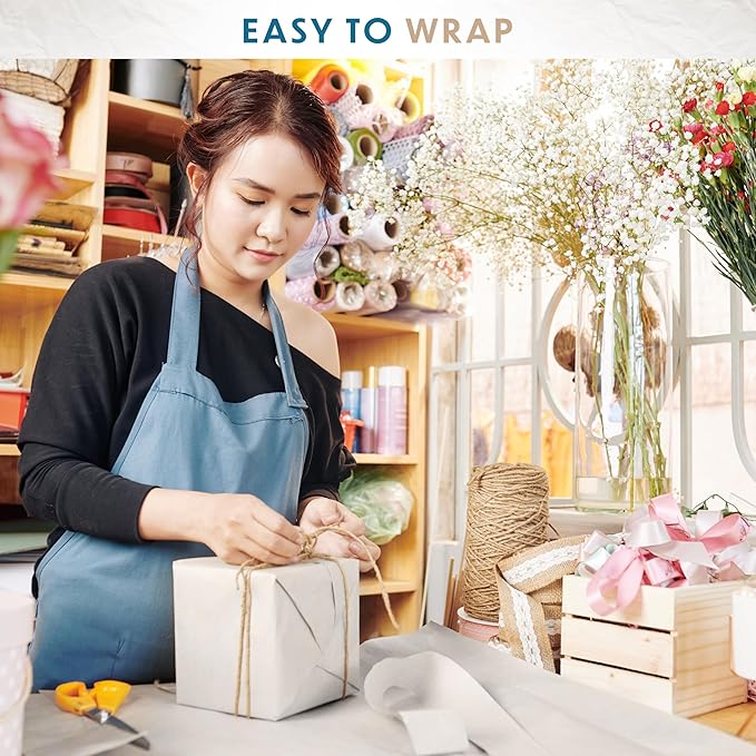 Packing Paper Sheets for Moving - 320 Sheets, Blank Newsprint Paper Sheets for Wrapping, Shipping, Arts & Crafts - Bulk Protective Paper for Box Filler, Cushioning & Protecting Fragile Items - 12x17