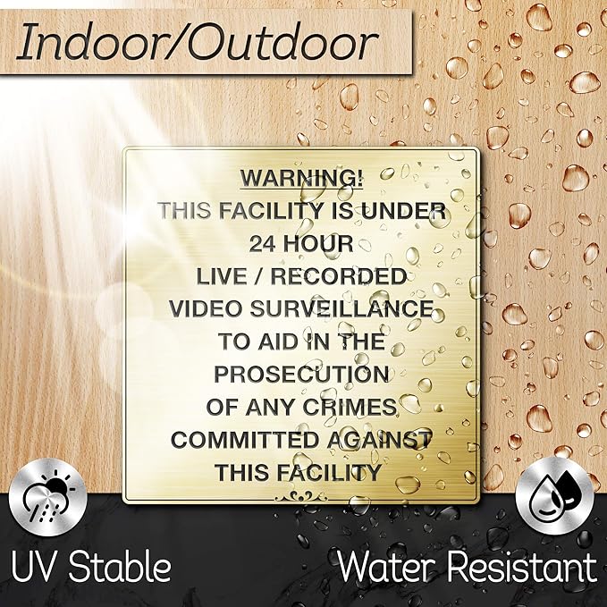 Custom Sign, Office Sign, Business/Office Name Plates for Doors/Wall, Indoor/Outdoor, 12x12 inch, 18 Colors, (Prestige) Made in USA by My Sign Center