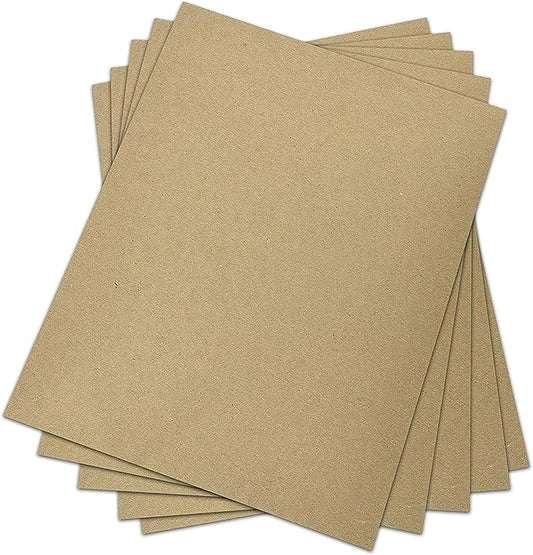 Chipboard Sheets 9" x 12" - 30 Point (0.03 inch) Thick | 100 Sheets | Sturdy Chip Board for Crafts, DIY Projects, Scrapbooking (100)