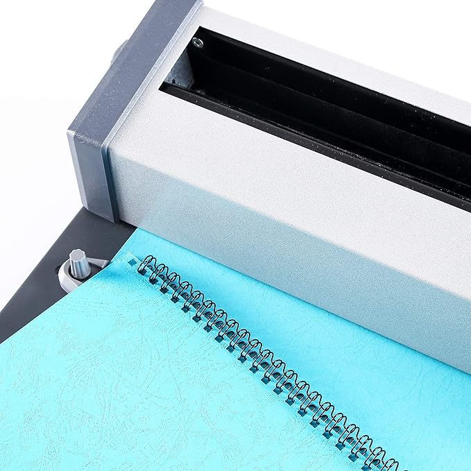 BNC Double Loop Wire Binding Rings Letter Size 3:1 Loops 32 Holes Black Color Pack of 100 (5/16 Inches)