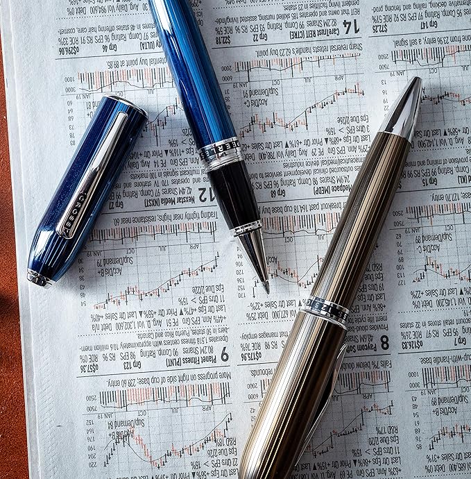 Cross Peerless Translucent Selectip Rollerball Pen - Titanium Gray